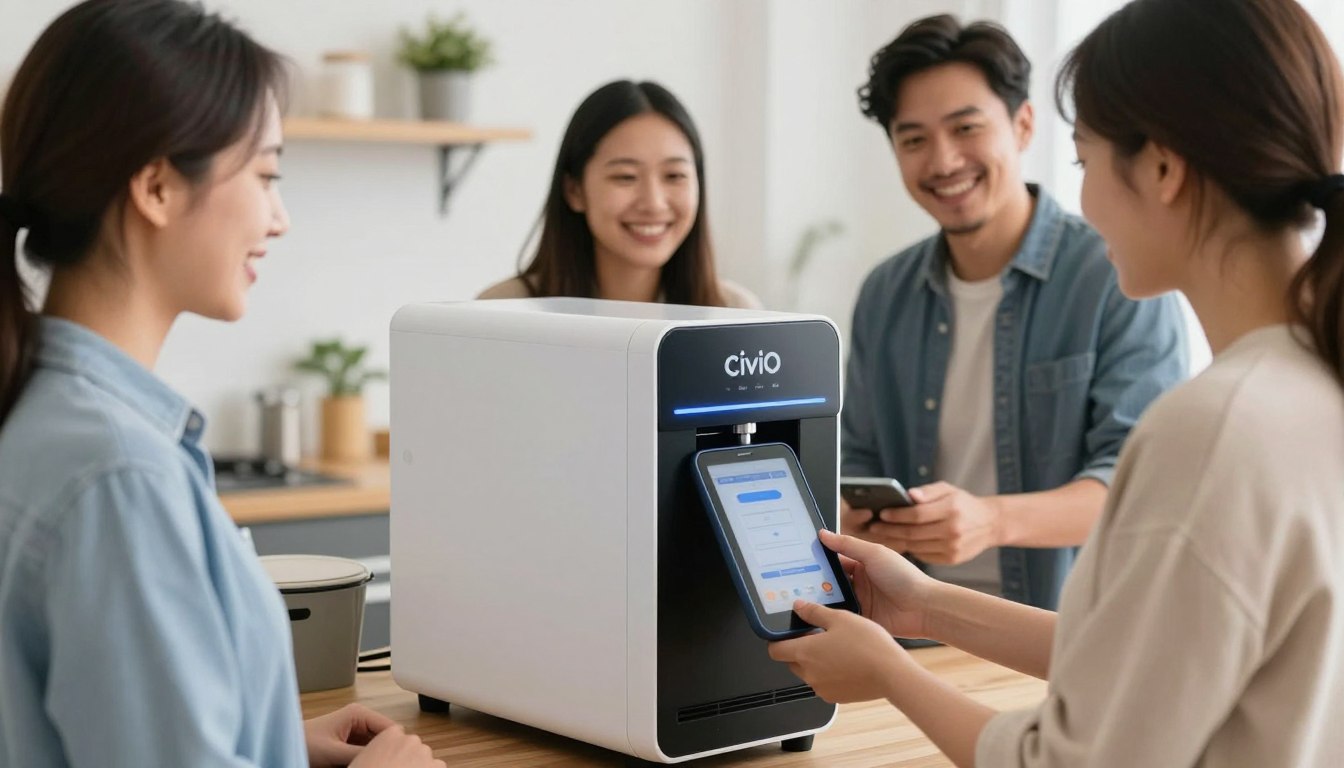 ผู้ใช้งานจริงกับเครื่องย่อยสลายเศษอาหาร CiviO ผู้ใช้งานจริงกับเครื่องย่อยสลายเศษอาหาร CiviO